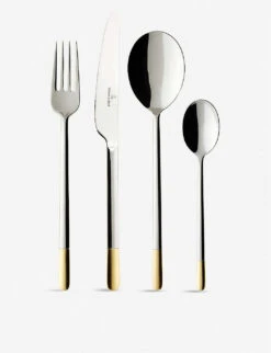 Villeroy & Boch Ella Gold-plated Stainless Steel Cutlery 113-piece Set