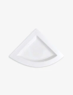 Villeroy & Boch NewWave Porcelain Triangular Plate 22cm X 22cm