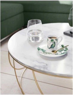 Villeroy & Boch Avarua Leaf-print Porcelain Espresso Saucer 14.5cm -Villeroy & Boch R03853998 ALT02