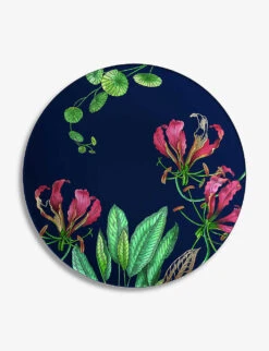 Villeroy & Boch Avarua Leaf-print Porcelain Bread And Butter Plate 16cm