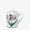 Villeroy & Boch Avarua Bone Porcelain Mug With Lid 11cm 1 Villeroy & Boch Avarua Bone Porcelain Mug With Lid 11cm -Villeroy & Boch R03854012 M