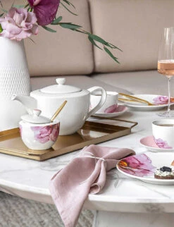 Villeroy & Boch Rose Garden Porcelain Sugar Bowl 12 Villeroy & Boch Rose Garden Porcelain Sugar Bowl -Villeroy & Boch R03945177 ALT04