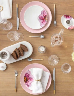 Villeroy & Boch Rose Garden Water Glasses Set Of Four -Villeroy & Boch R03945210 ALT04