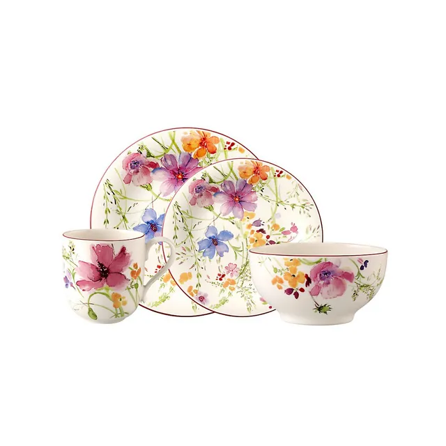 Villeroy & Boch Mariefleur 4-Piece Place Setting 3 Villeroy & Boch Mariefleur 4-Piece Place Setting
