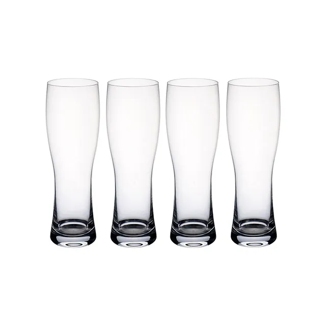 Villeroy & Boch Purismo 2-Piece Wheat Beer Pilsner Glass Set 3 Villeroy & Boch Purismo 2-Piece Wheat Beer Pilsner Glass Set