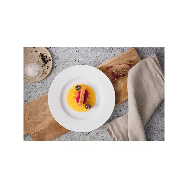 Villeroy & Boch Manufacture Rock Blanc Porcelain Dinner Plate 4 Villeroy & Boch Manufacture Rock Blanc Porcelain Dinner Plate - Image 2