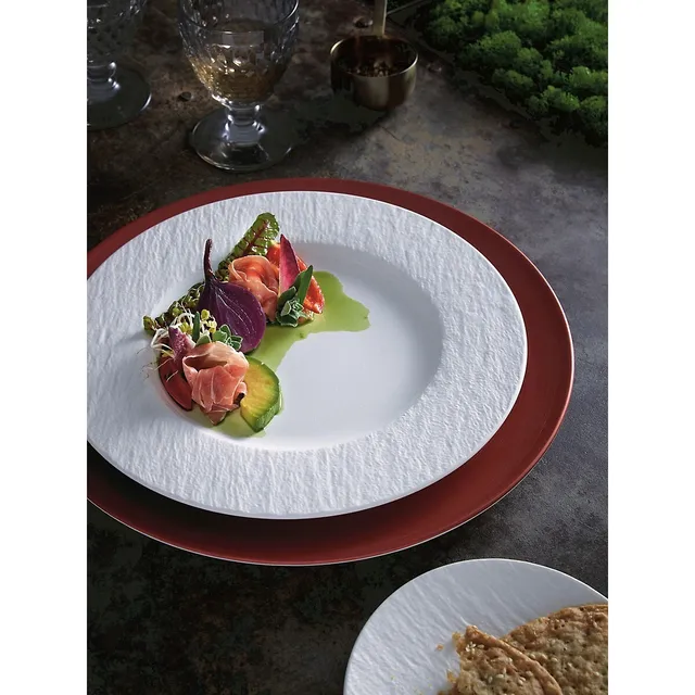 Villeroy & Boch Manufacture Rock Blanc Porcelain Dinner Plate 5 Villeroy & Boch Manufacture Rock Blanc Porcelain Dinner Plate - Image 3