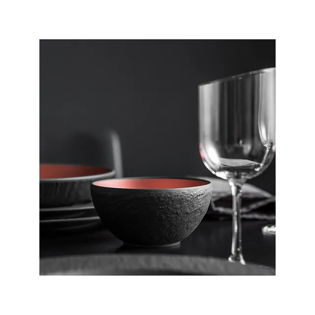 Villeroy & Boch Manufacture Rock Glow Porcelain Rice Bowl 5 Villeroy & Boch Manufacture Rock Glow Porcelain Rice Bowl - Image 3